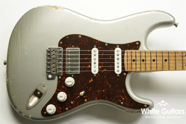 XSC-2 - Metallic Medium Aged / Alder / Roasted Flame Maple Neck #2603